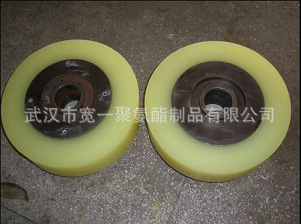 湖北聚氨酯滚轮，滚轮包胶，传动轮包胶，聚氨酯包胶