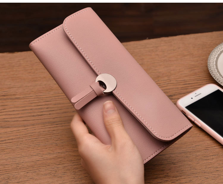 New women's long wallet Korean version t...