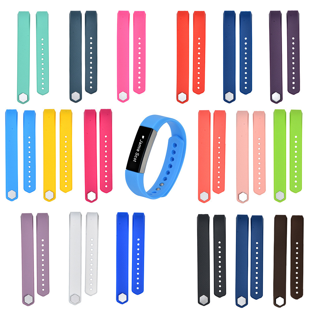 適用于fitbit alta矽膠表帶alta智能手環腕帶 fitbit alta替換表