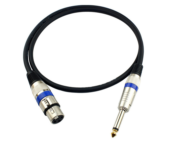 6.5对卡农母线 6.35卡侬母麦克风线 卡龙话筒线话筒调音台线