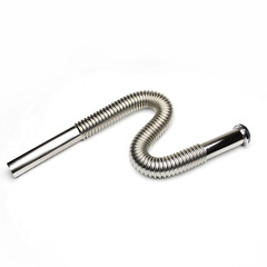 輝瓷洗臉盆下水管廚房台盆304不鏽鋼波紋下水管防臭排水可折彎