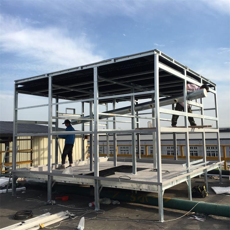 方形400T逆流冷却塔框架