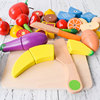 依旺 Fruit wooden toy for cutting, family kitchen