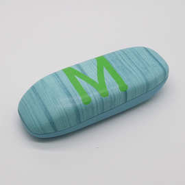 XHT-018 创意铁盒logo 眼镜盒pu 电脑印花 眼镜盒