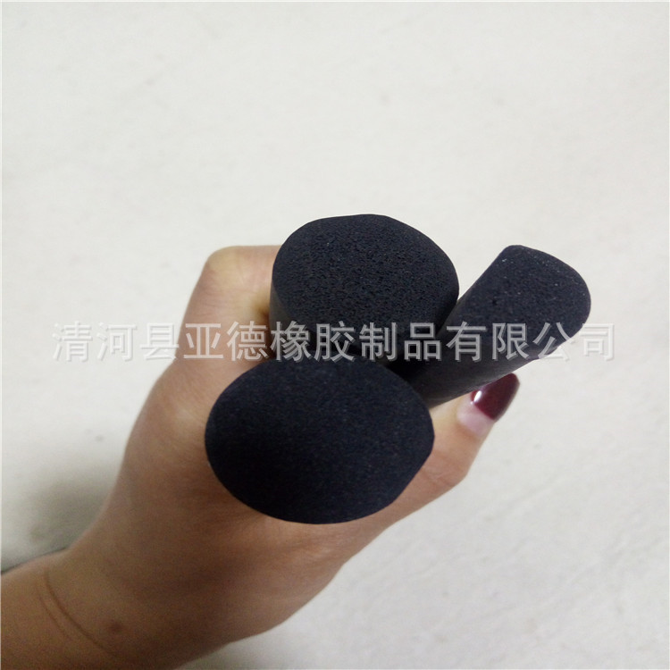 三元乙丙发泡密封条 O型海绵发泡条 彩色发泡条 橡胶密封条