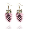 Classic design cute multicoloured earrings