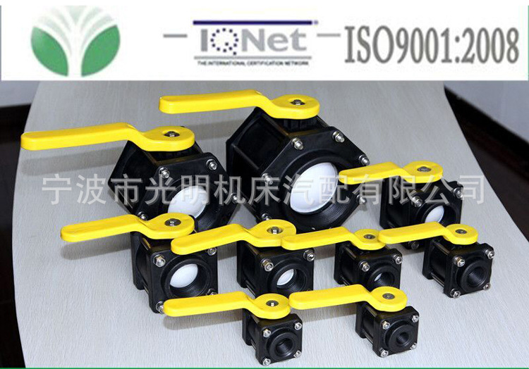 浙江宁波 注塑加工 塑料球阀 塑料管件 专业塑料阀门制造