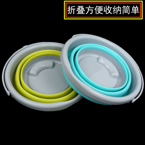 Manufacturer wholesale EVA folding bucket, live fish bucket, car wash bucket