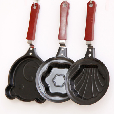 不粘锅煎饼锅创意厨房小工具早餐煎蛋锅煎蛋器mini煎锅 3931|ms