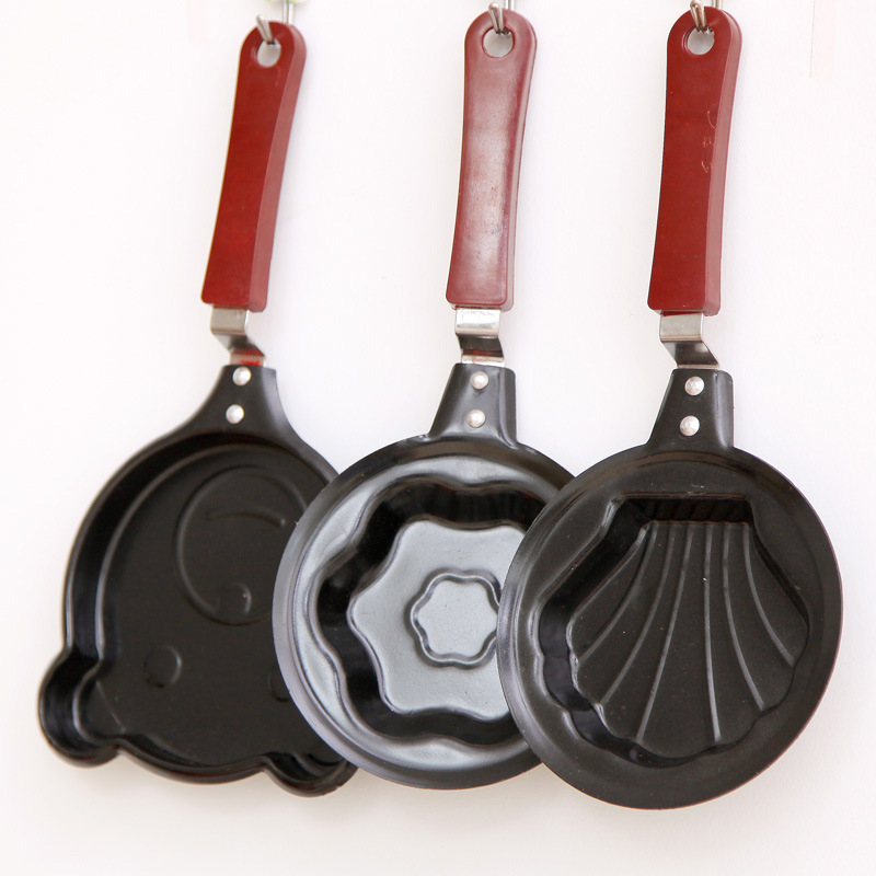 不粘锅煎饼锅创意厨房小工具早餐煎蛋锅煎蛋器mini煎锅 3931|ms