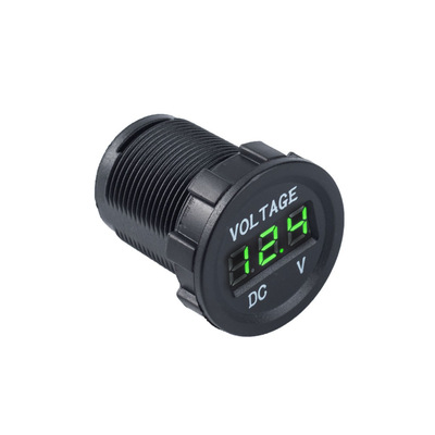 vehicle LED light source Digital Display USB vehicle Voltmeter source testing high-precision motorcycle automobile refit
