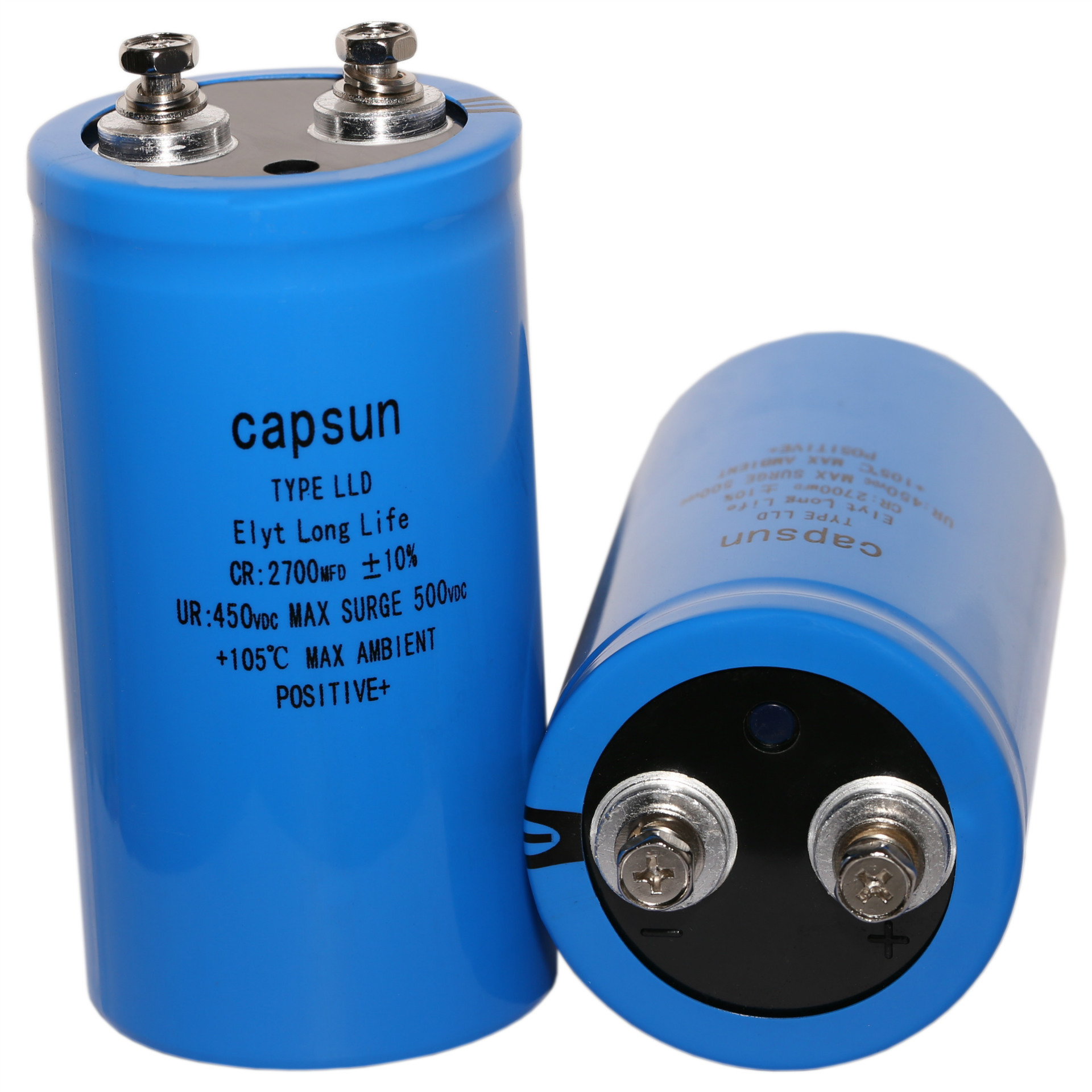 深圳厂家供应2700uf450V 高频铝电解电容器 CAPSUN品质保证