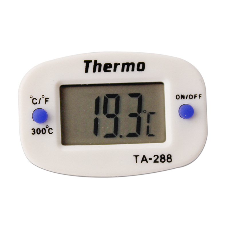 直销TA288烧烤BBQ超长探针式数显水温计 食品牛奶温度计水温计