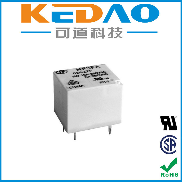 宏发HF3FA/024-HTF功率继电器原装正品现货特价