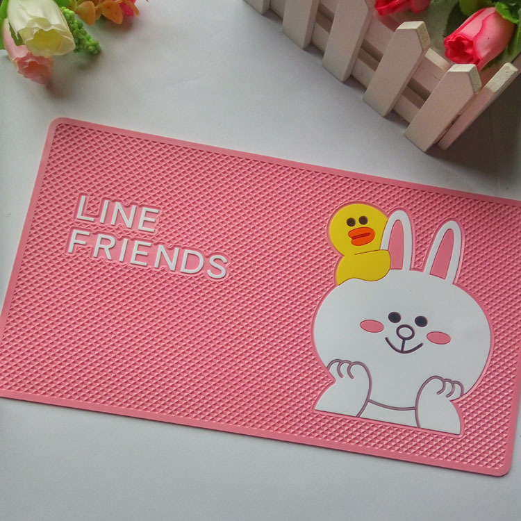 automobile non-slip mat Manufactor major Produce Cartoon mobile phone non-slip mat Small spider non-slip mat Temporary Stop sign