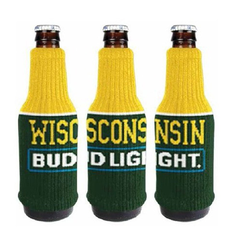 针织毛线酒瓶套 欧美热销圣诞酒瓶装饰套 针织套