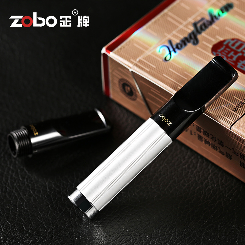 Zobo Original Replaceable Core Cigarette Filter Reusable Cleaning Filter Tip Dual-Use Thickness Cigarette Accessories for Men