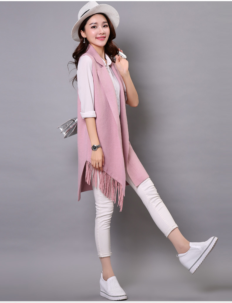 Gilet femme HIRONDELLE CHRYSALIDE en Tricot - Ref 3318273 Image 33