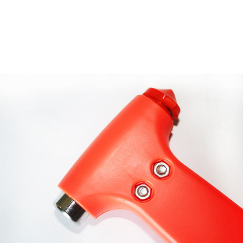 Safety hammer for automobiles, escape hammer, pointed life-saving hammer, multifunctional two-in-one emergency window breaker with cutter and rope device