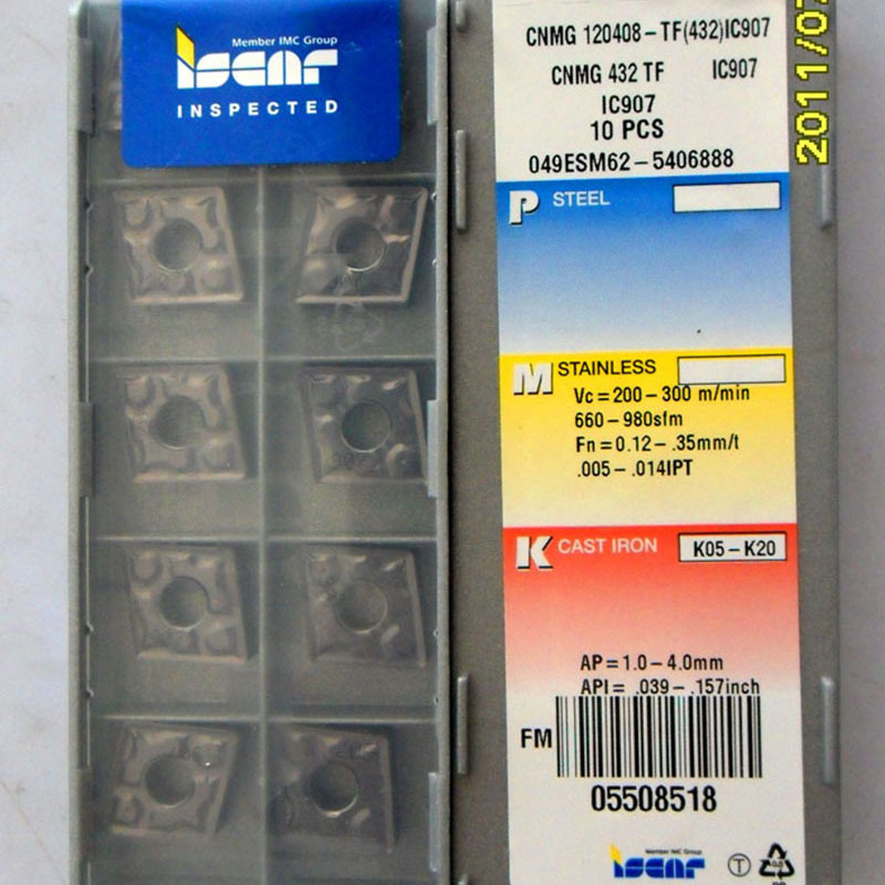 CNMG120408-TF IC807伊斯卡车刀片