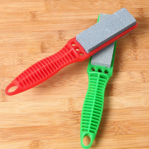 Household sharpening brush double-sided sharpening stone stall supply oil stone brush sharpener metal polishing sharpening brush
