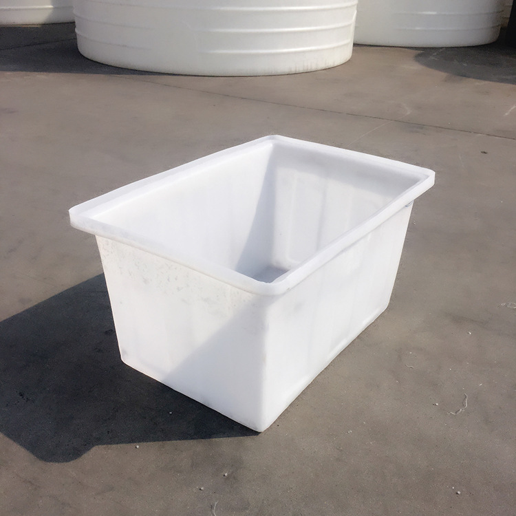 厂家批发50L加厚牛筋塑料水箱周转运输箱养殖箱泡瓷砖箱方箱
