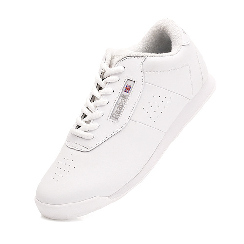 Competitive gymnastics soft-soled square dance shoes professional training white cheerleading shoes women's children's fitness shoes