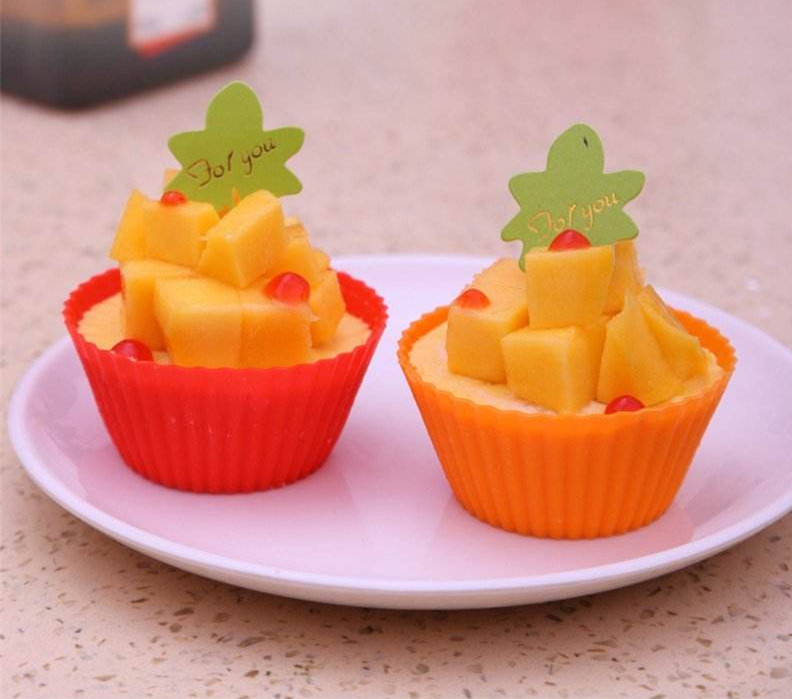 Silica Gel Material Fashion Solid Color Silica Gel Bakeware 1 Piece