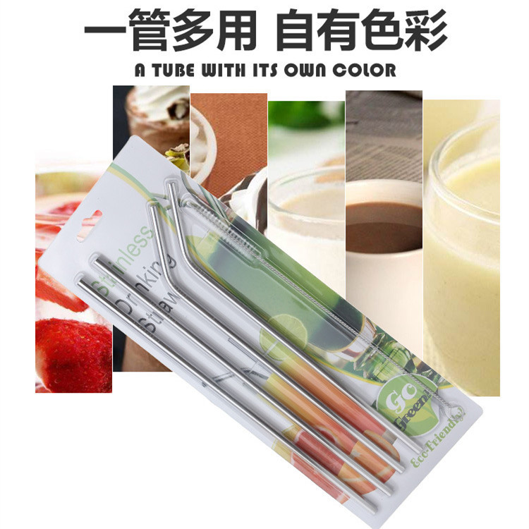 304不锈钢管 金属饮用吸管 口径圆滑表面凸槽设计 可非标生产加工