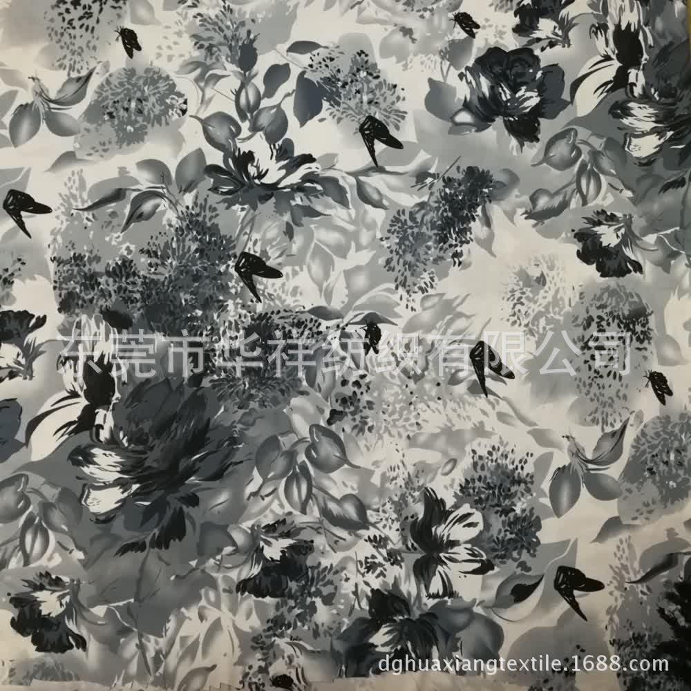 厂家直销 100D涤纶双面布印花 佳积布分散印花 双面里布印花