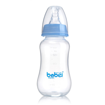 母婴用品批发一件代发BP1005-1pp标口圆弧奶瓶180ml