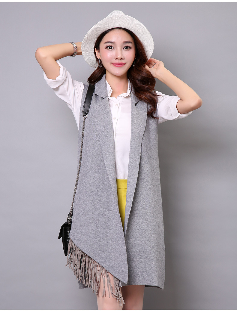 Gilet femme HIRONDELLE CHRYSALIDE en Tricot - Ref 3318273 Image 20