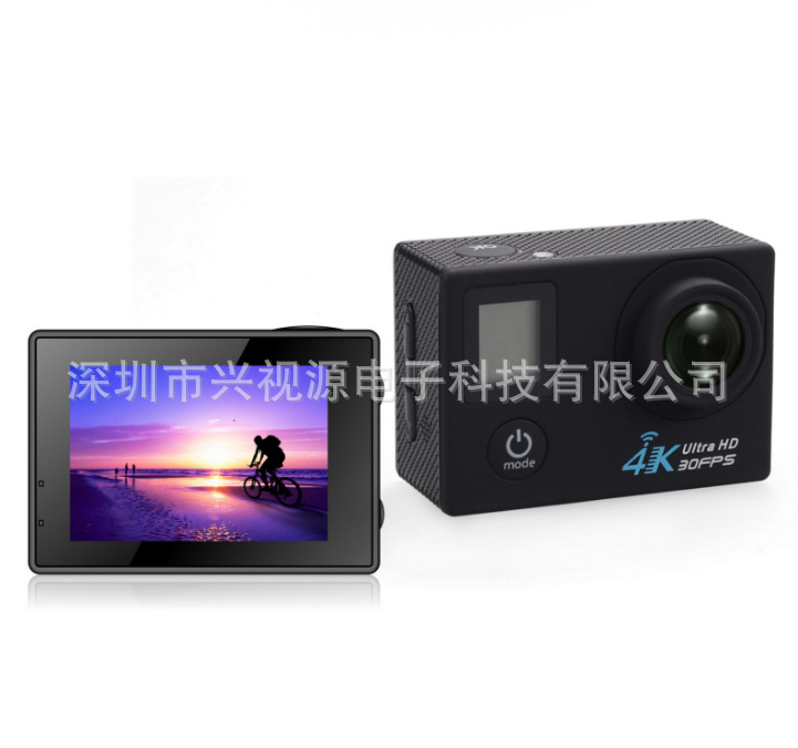 H22R sports DV camera 4K high -definition dual -screen remote…