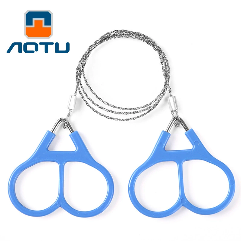 Вогнуто-выпуклая наружная портативная проволочная пила из нержавеющей стали трос для кемпинга альпинистская цепная пила Инструмент AT7501 трансграничная оптовая продажа