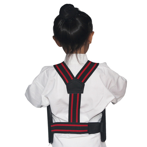 Karate Chest Guard for Adults - Unisex Karate Chest Protector - Oxford Cloth Chest Guard - Competition Style Chest Guard