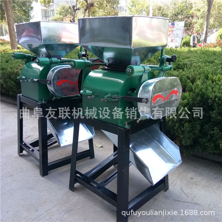 酒厂用粮食破碎机 蛋黄月饼馅料打碎机 家用燕麦压片机  66