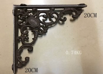 Кованое железо правый угол рамы YH04364 чугун правый угол рамы