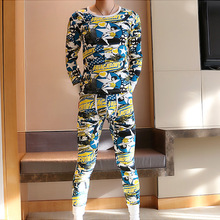 男士保暖内衣套装秋冬加厚加绒保暖秋衣秋裤套装VS009TZ