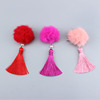 Children's decorations, Chinese hair accessory, cheongsam with tassels, hairgrip