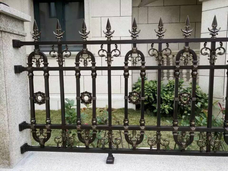 厂家供应 铝艺护栏 铝合金护栏 小区别墅铝艺 铝艺庭院护栏批发