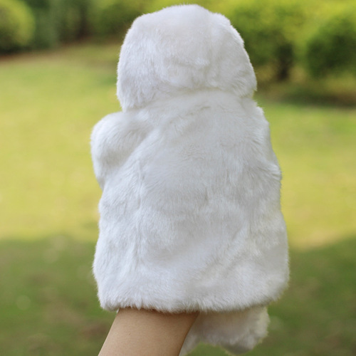 Sea lion hand puppet doll marine animal plush toy large children parent-child early education baby comfort plush doll