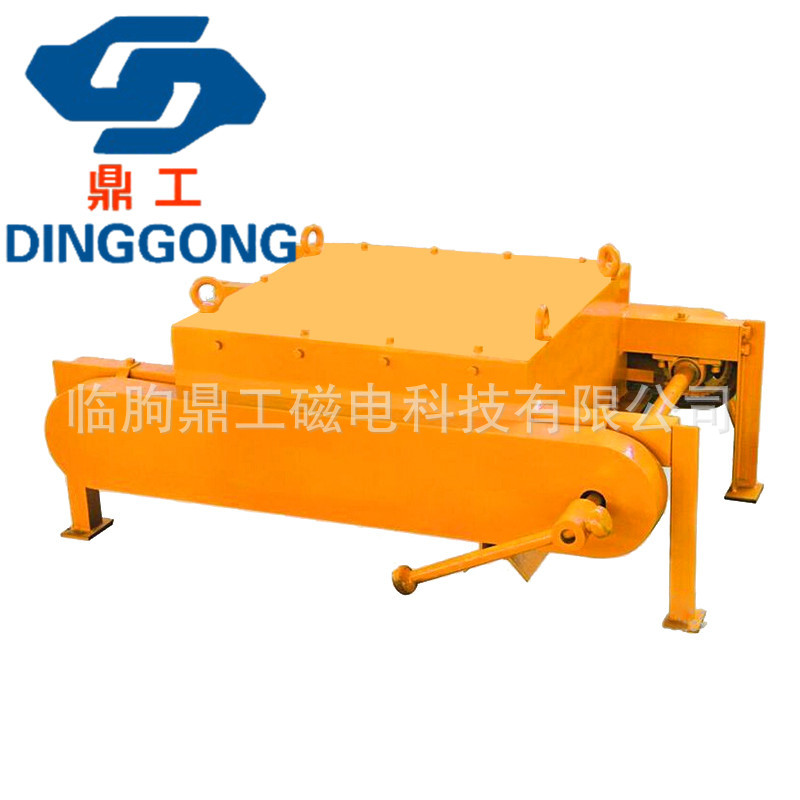 供应定做手动永磁除铁器 自卸式除铁器 鼎工除铁器永磁除铁器