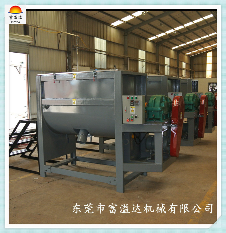 东莞清溪卧式塑料烘干搅拌桶 卧式油加热搅拌机 颗粒片材搅拌机