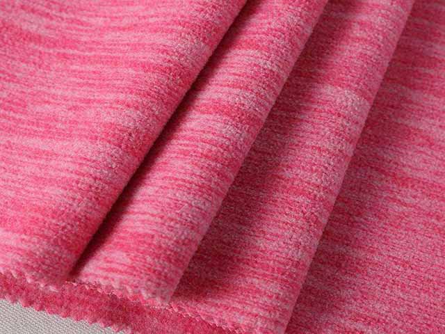 阳离子双刷单摇摇粒绒