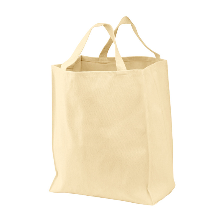 纯色空白棉布手提袋可定制印花棉布袋可手绘图案印logo礼品袋