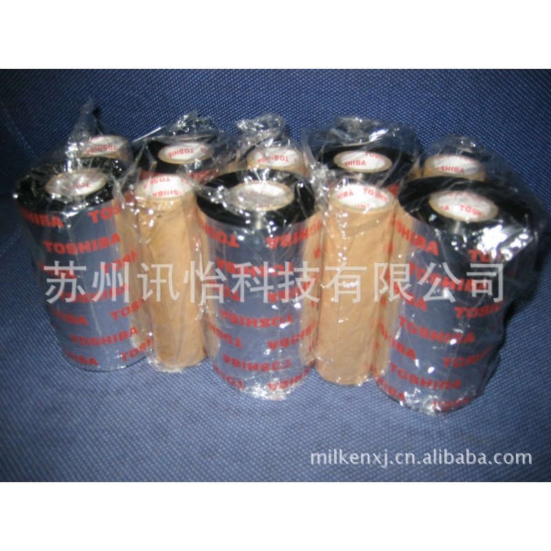 东芝原装TOSHIBA-B-472碳带分切厂TEC条码标签机碳带ribbon