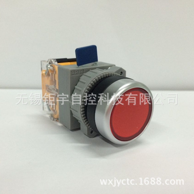 上海二工 APT  红色不带灯按钮 LA39-B3-10/r防尘耐用材质