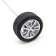 2 * 16MM rubber wheel four-wheel drive wheel diy technology small production plastic wheel model 10 pieces