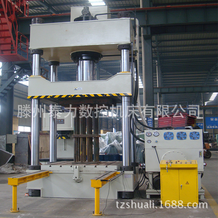 定做四柱液压机 500吨可移动工作台三梁四柱油压机 大型压力机