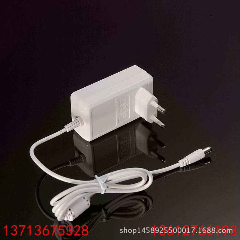 新款12V3A白色电源适配器 CE认证配脱毛器开关电源